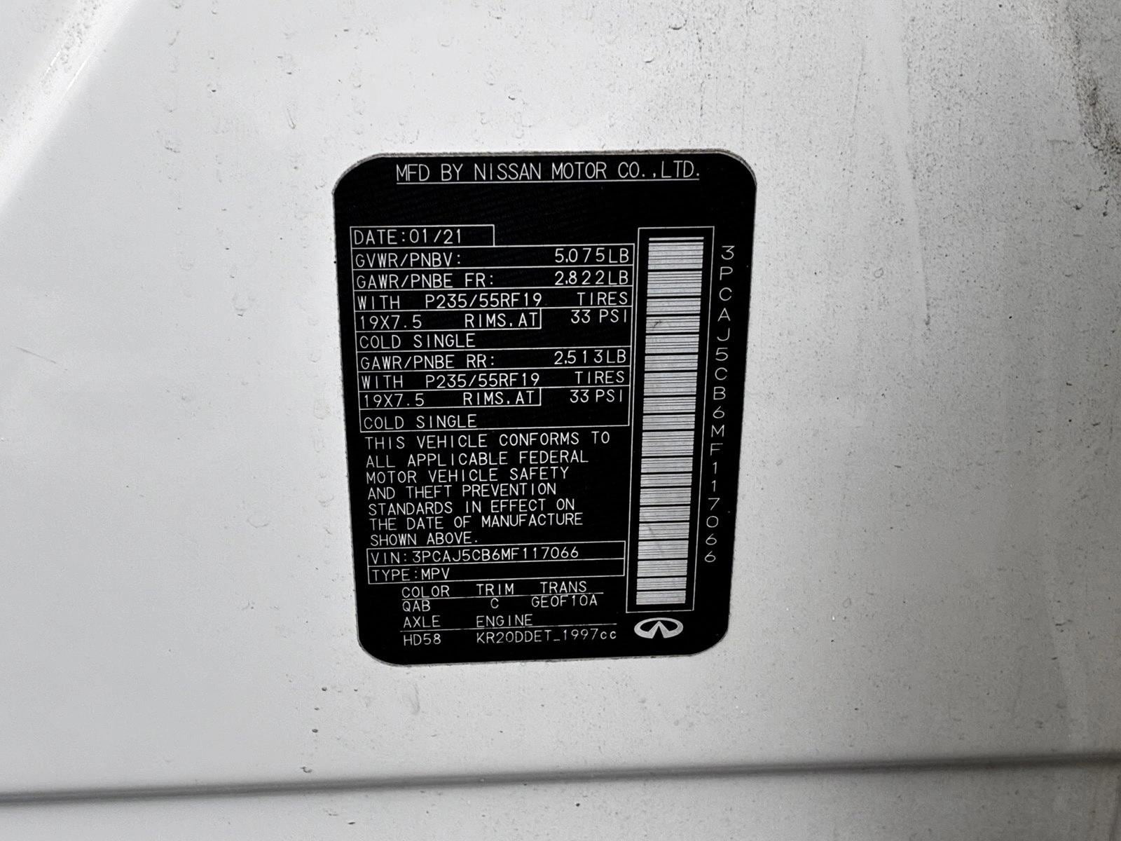 2021 INFINITI QX50 - Image 15