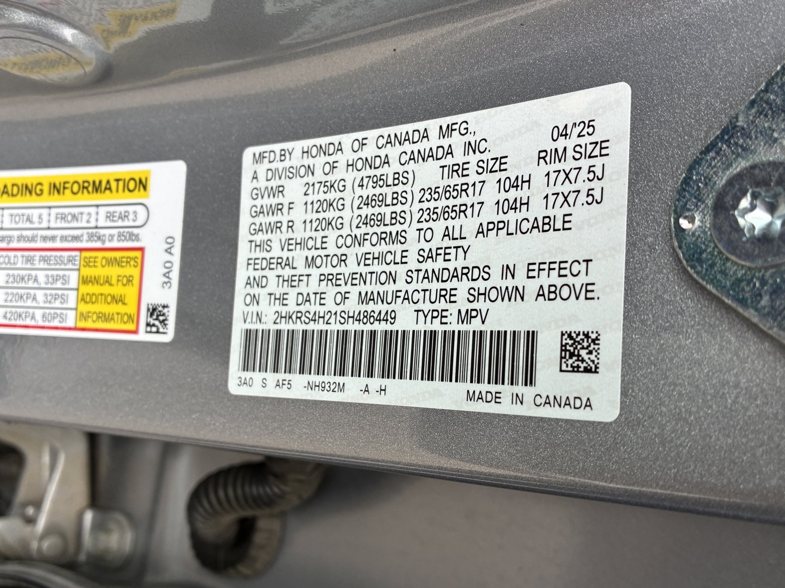 2025 HONDA CR-V - Image 15