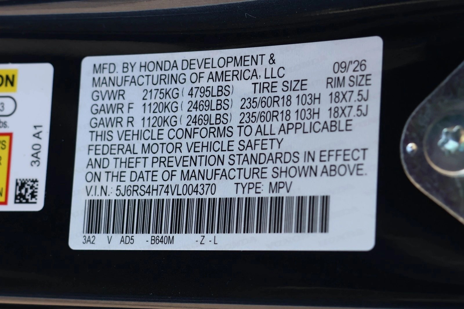 Vehicle thumbnail
