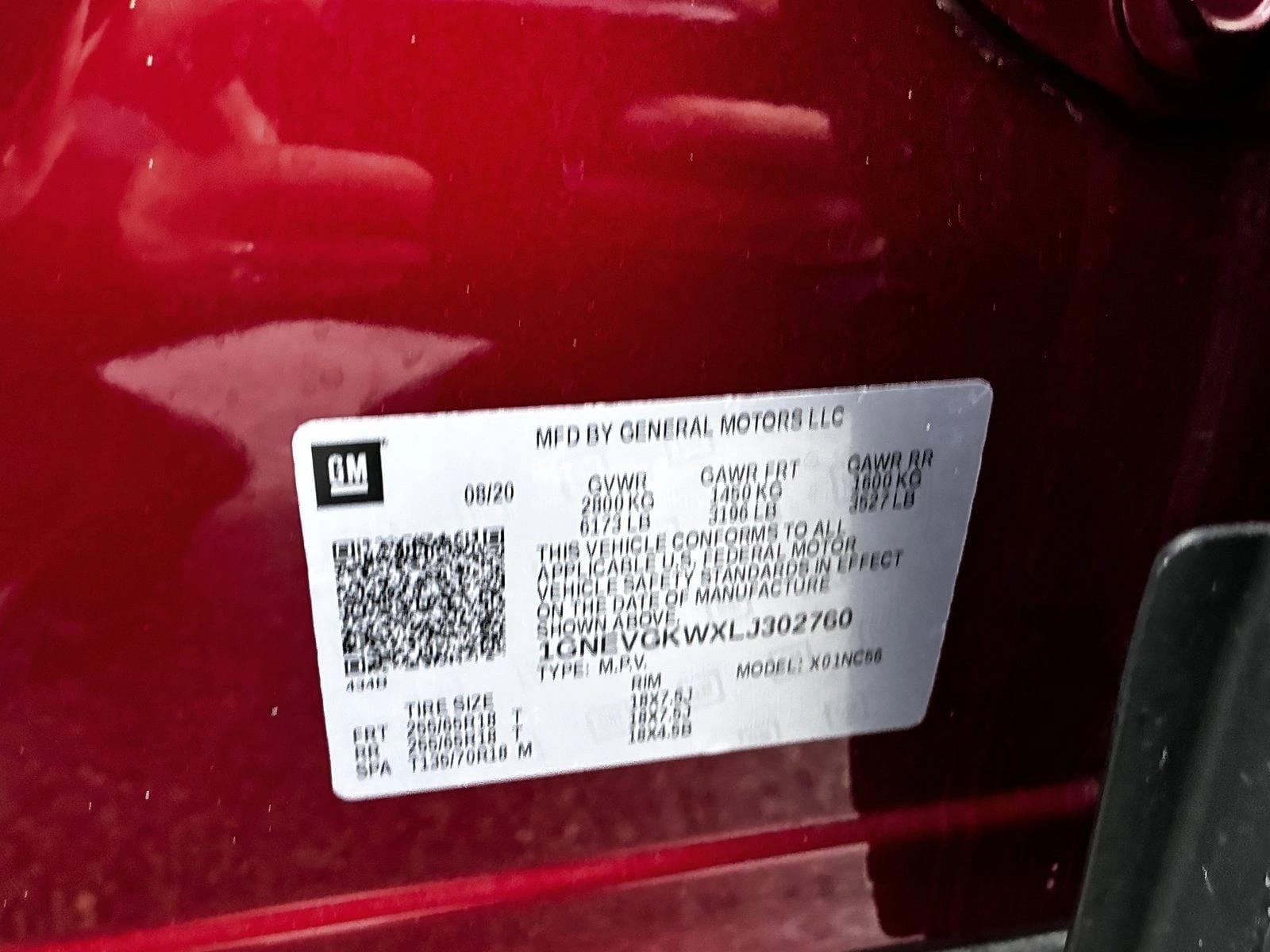 2020 CHEVROLET TRAVERSE - Image 15