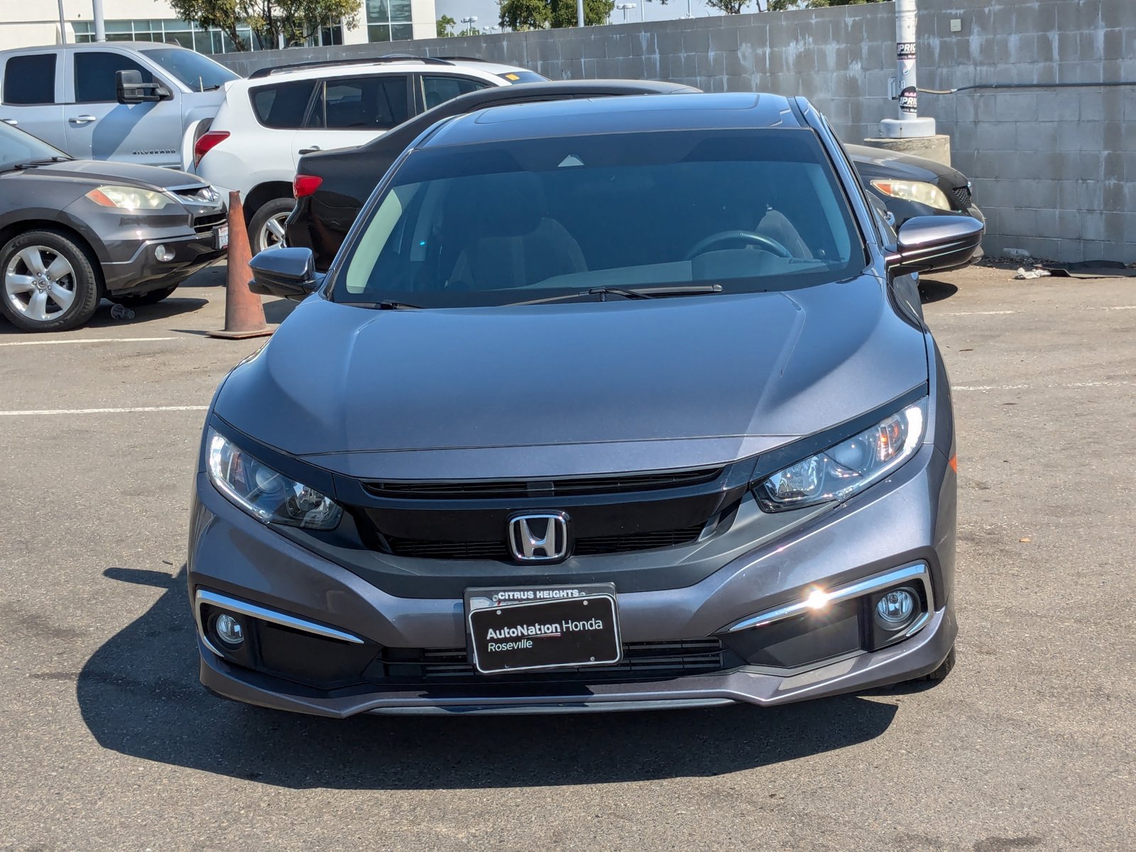Certified 2021 Honda Civic EX with VIN 19XFC1F3XME204522 for sale in Roseville, CA