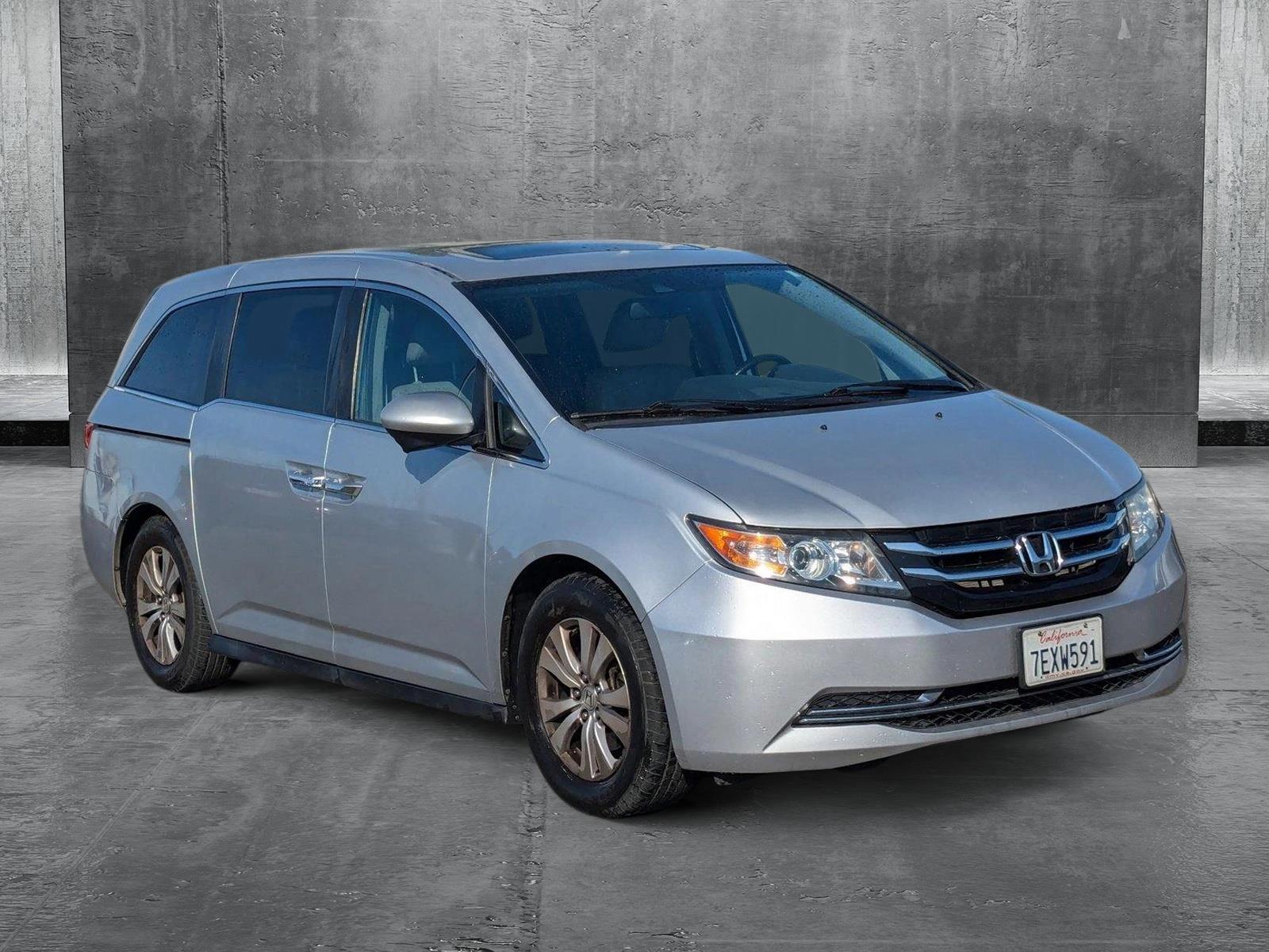 Used 2014 Honda Odyssey EX-L with VIN 5FNRL5H62EB030310 for sale in Roseville, CA