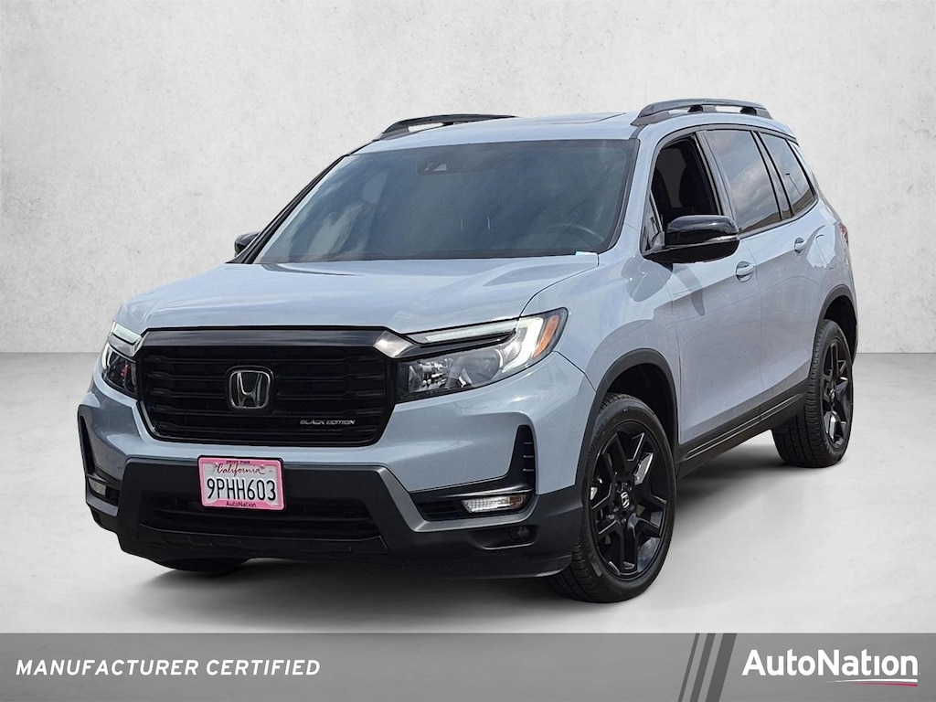 Certified 2025 Honda Passport Black Edition SUV