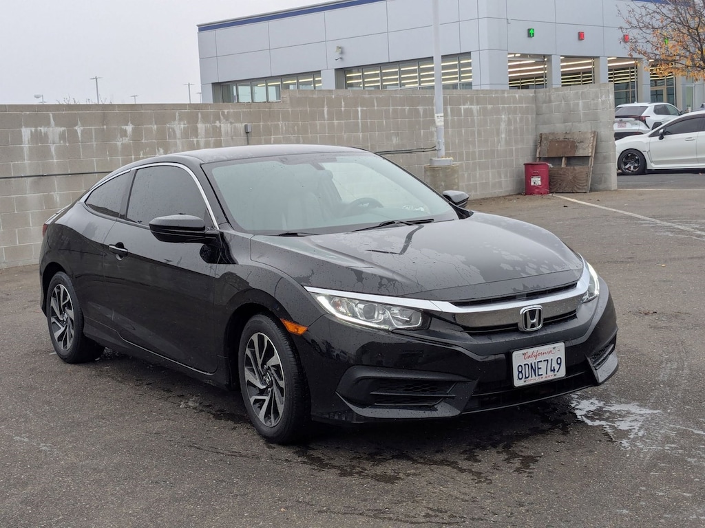 Certified 2018 Honda Civic LX Coupe