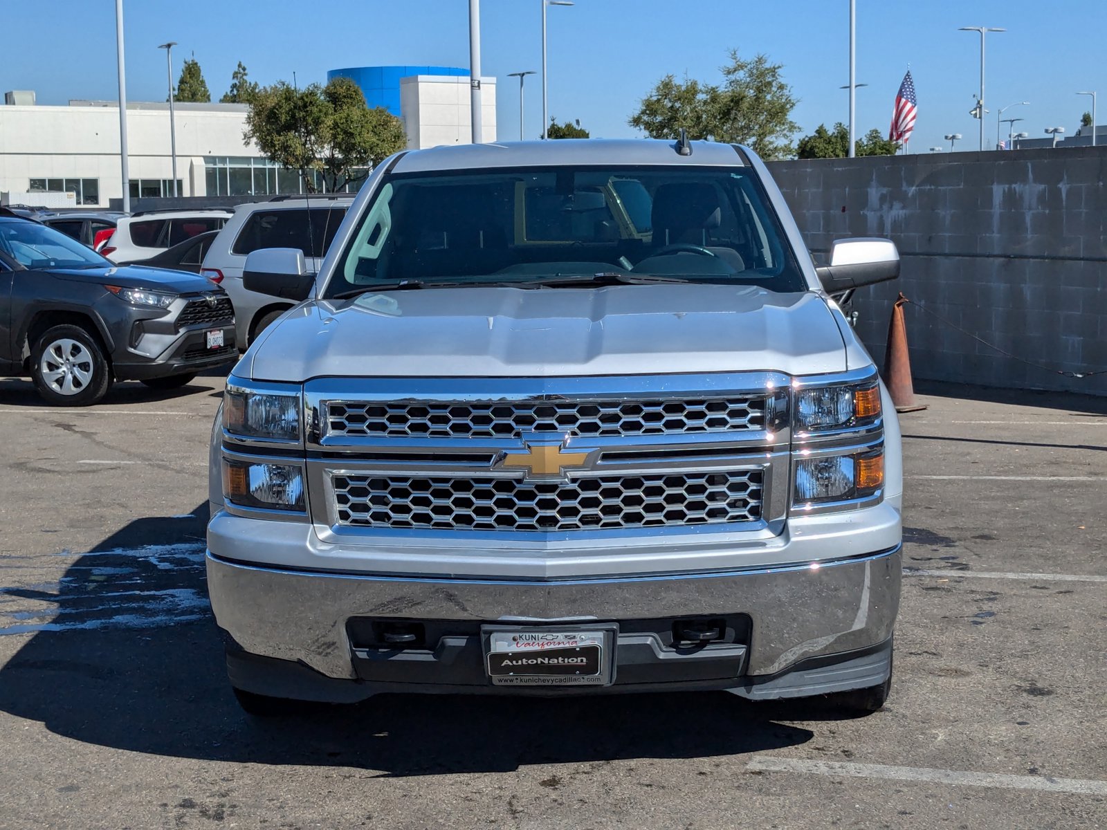 Used 2015 Chevrolet Silverado 1500 LT with VIN 1GCVKREH6FZ299288 for sale in Roseville, CA