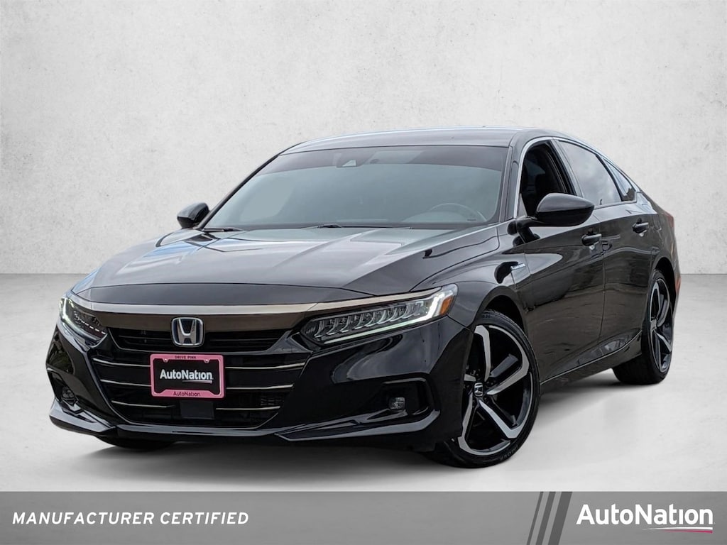 Certified 2022 Honda Accord Hybrid Sport Sedan