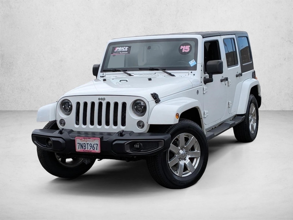 Used 2015 Jeep Wrangler Unlimited Sahara 4x4 SUV