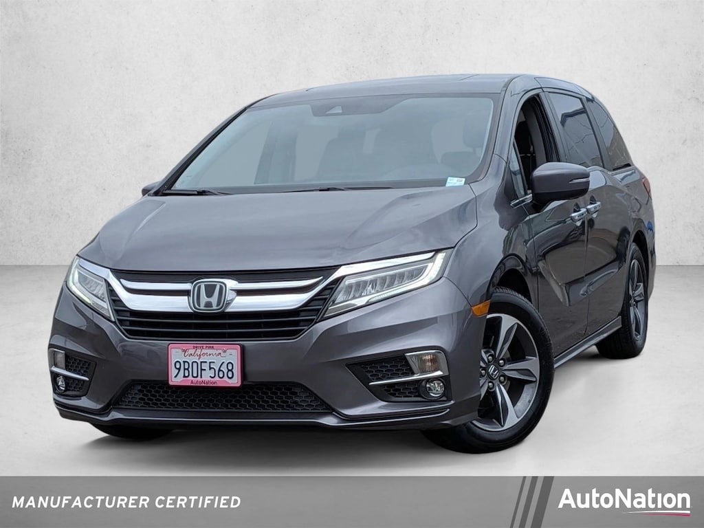Certified 2018 Honda Odyssey Touring Van