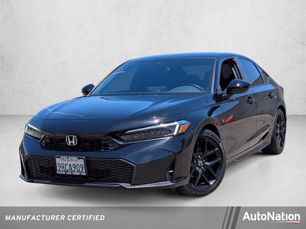 Certified 2025 Honda Civic Sport Sedan