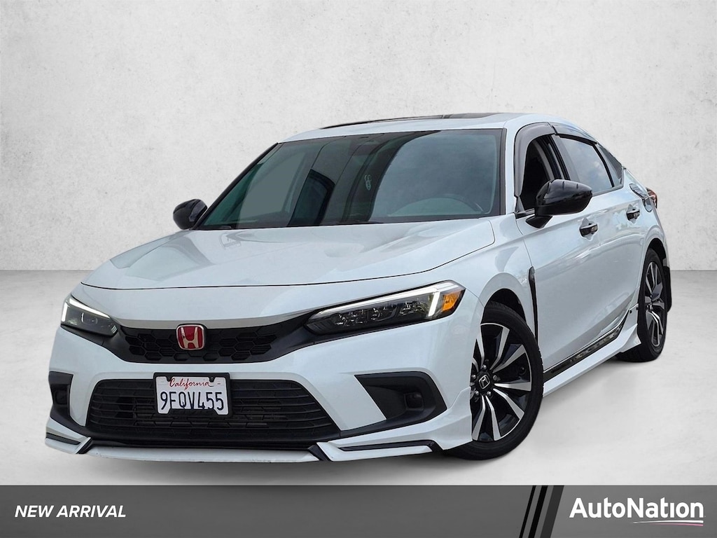 Used 2023 Honda Civic EX-L w/BSI Hatchback