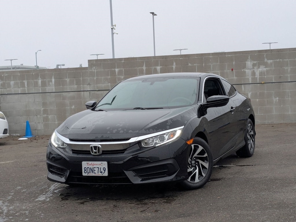 Certified 2018 Honda Civic LX Coupe