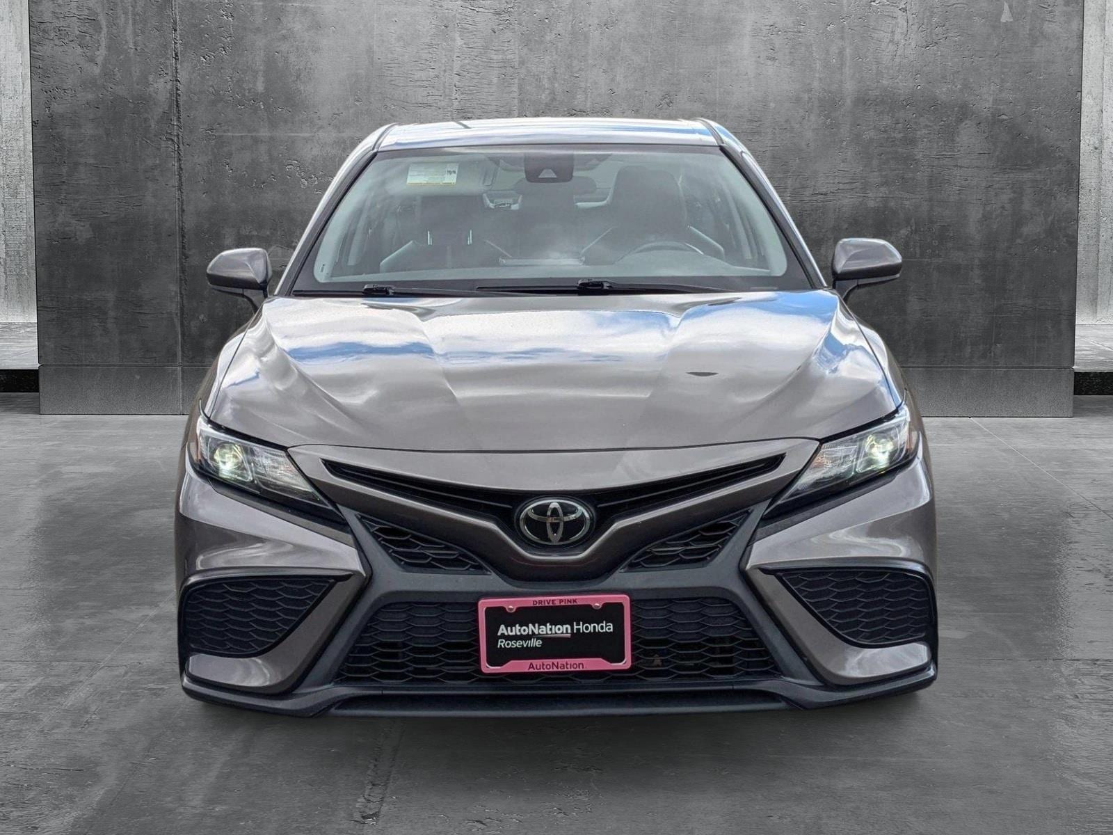 Used 2021 Toyota Camry SE with VIN 4T1G11AK2MU482112 for sale in Roseville, CA