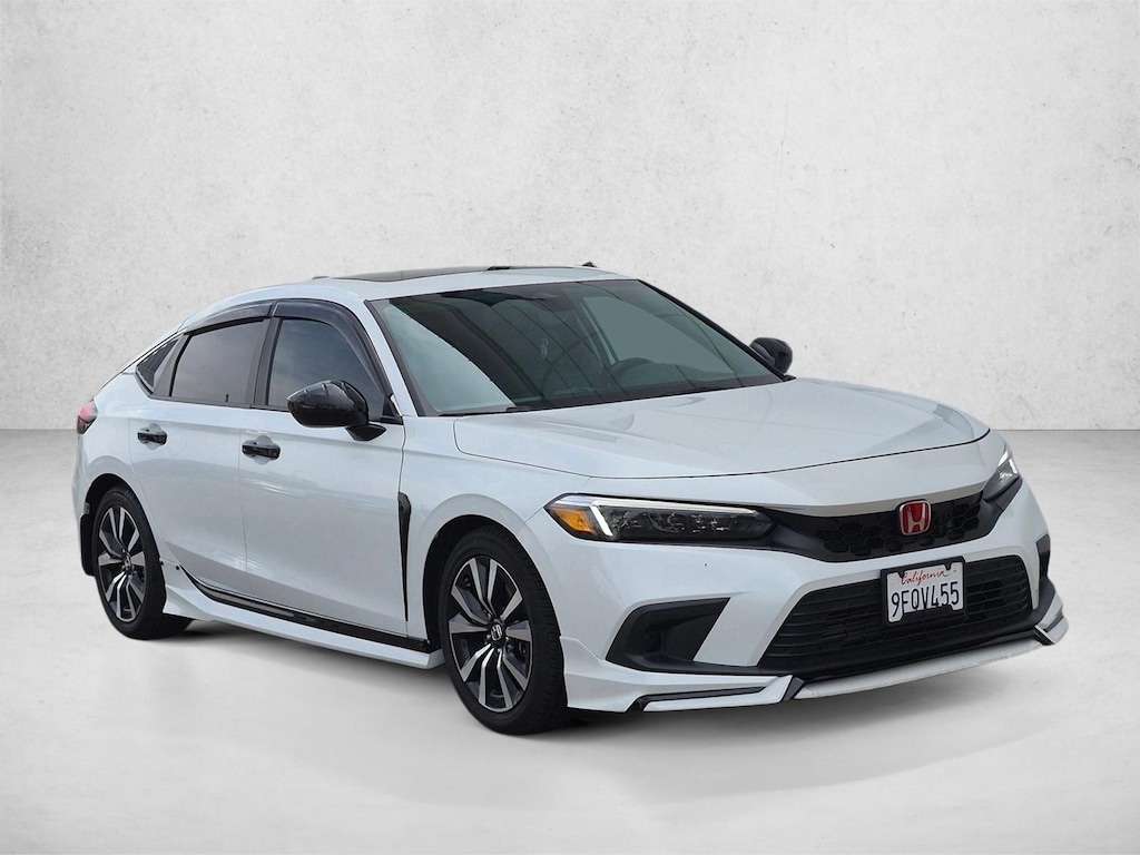 Used 2023 Honda Civic EX-L w/BSI Hatchback