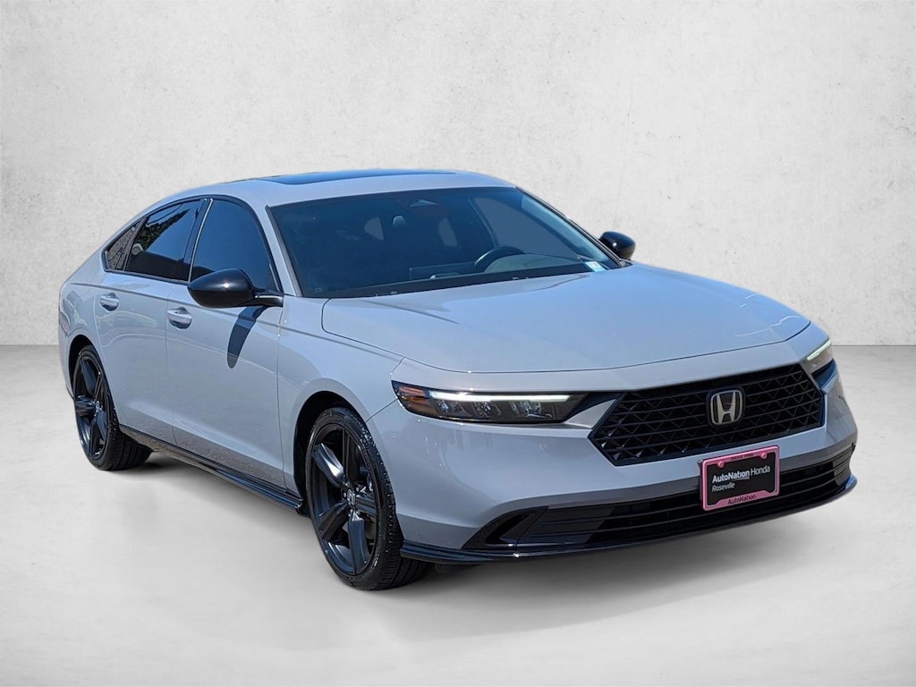 Certified 2023 Honda Accord Hybrid Sport-L w/BSI Sedan