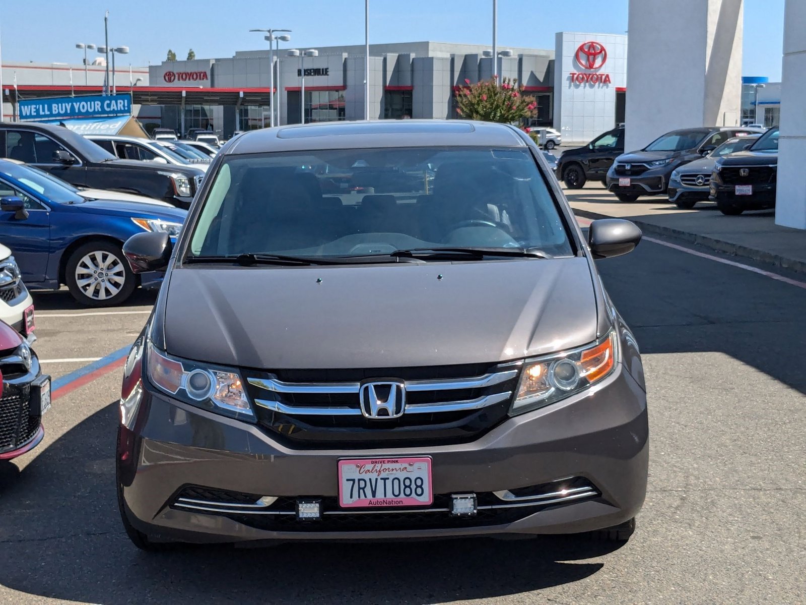 Used 2016 Honda Odyssey EX-L with VIN 5FNRL5H68GB076355 for sale in Roseville, CA