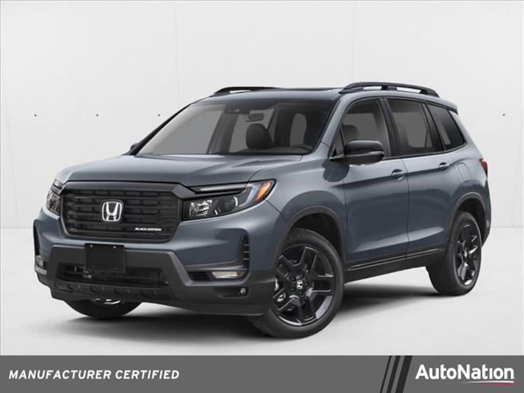 Certified 2025 Honda Passport Black Edition SUV