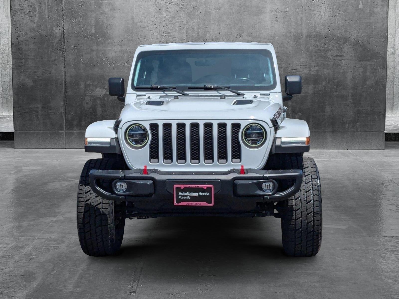Used 2021 Jeep Wrangler Unlimited Rubicon with VIN 1C4JJXFM8MW746672 for sale in Roseville, CA
