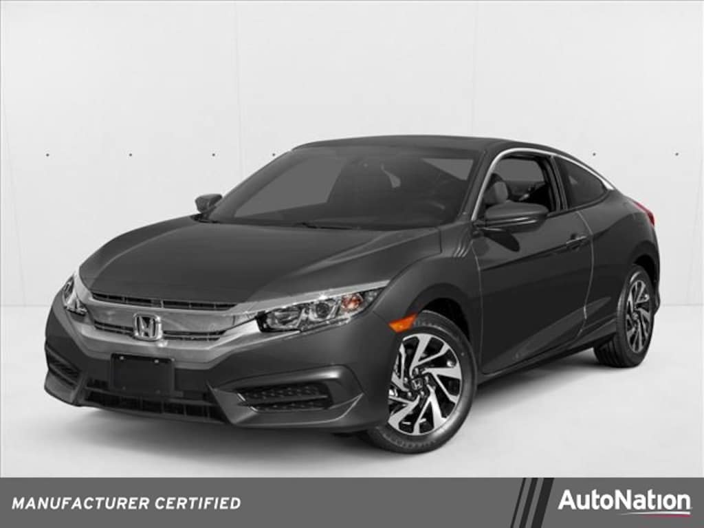 Certified 2017 Honda Civic LX-P Coupe