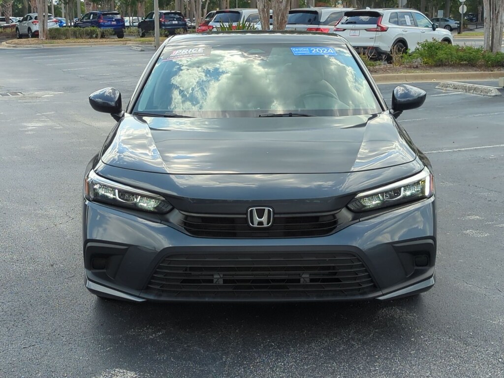 Certified 2024 Honda Civic LX Sedan