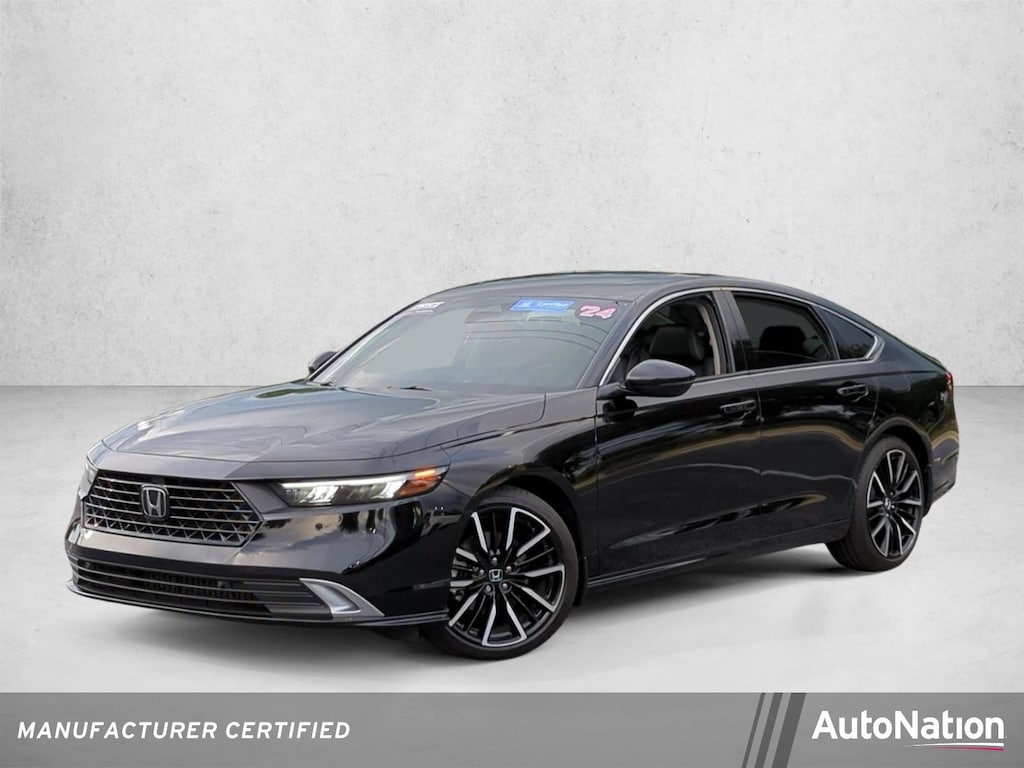 Certified 2024 Honda Accord Hybrid Touring Sedan