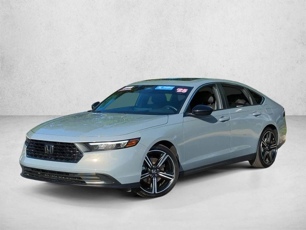 Certified 2025 Honda Accord Hybrid Sport Sedan