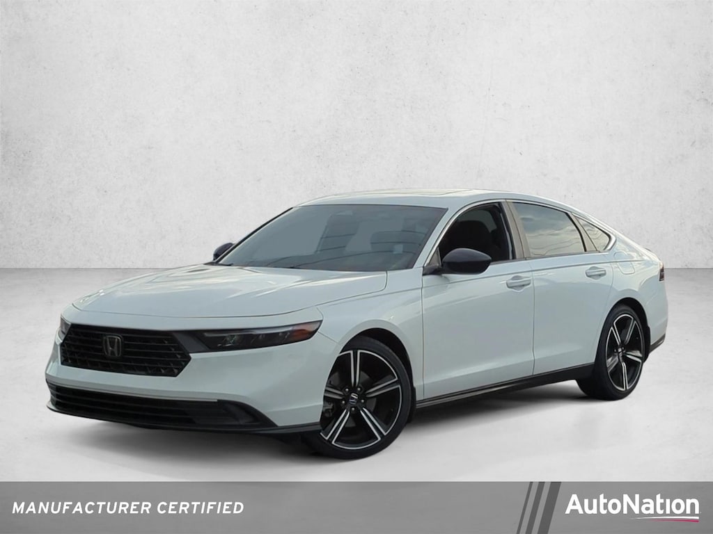Certified 2024 Honda Accord Hybrid Sport Sedan