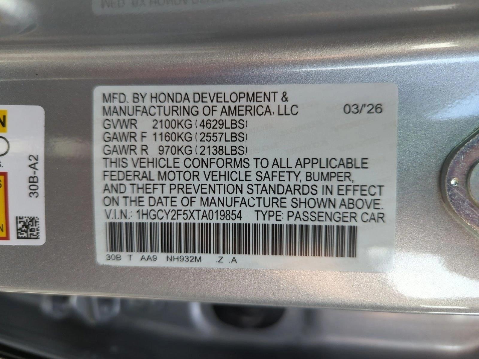 2026 Honda Accord Hybrid Sport - Photo 17
