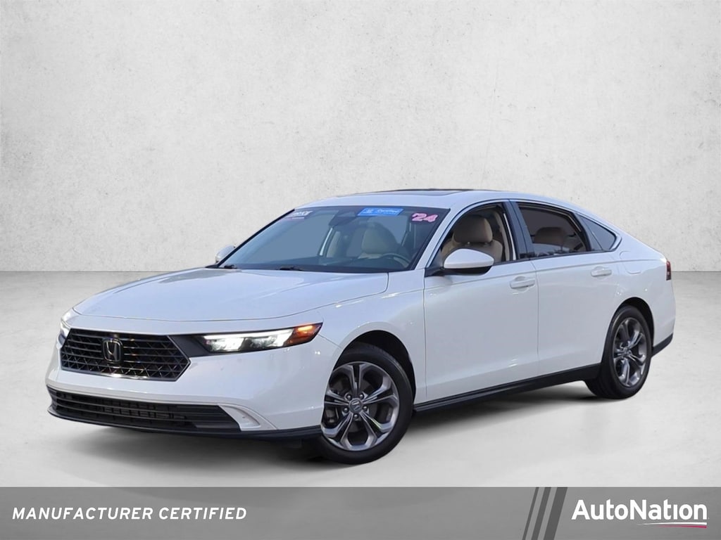Certified 2024 Honda Accord EX Sedan