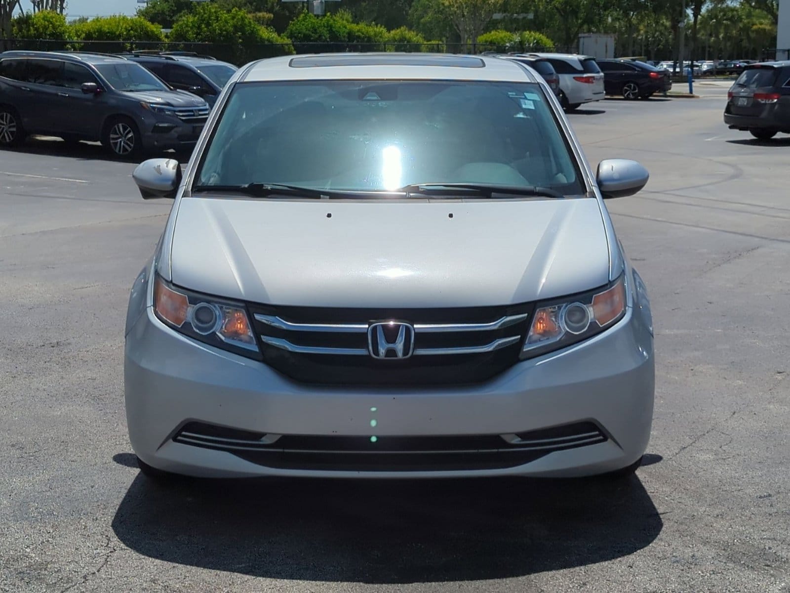 Used 2014 Honda Odyssey EX-L with VIN 5FNRL5H65EB087150 for sale in Sanford, FL