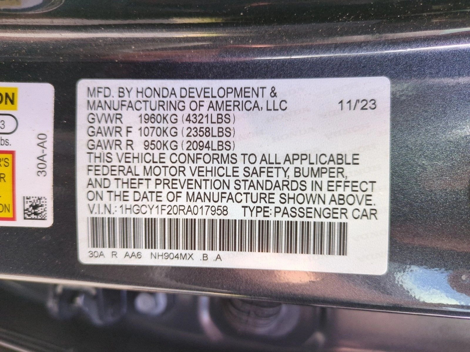 2024 Honda Accord LX - Photo 23