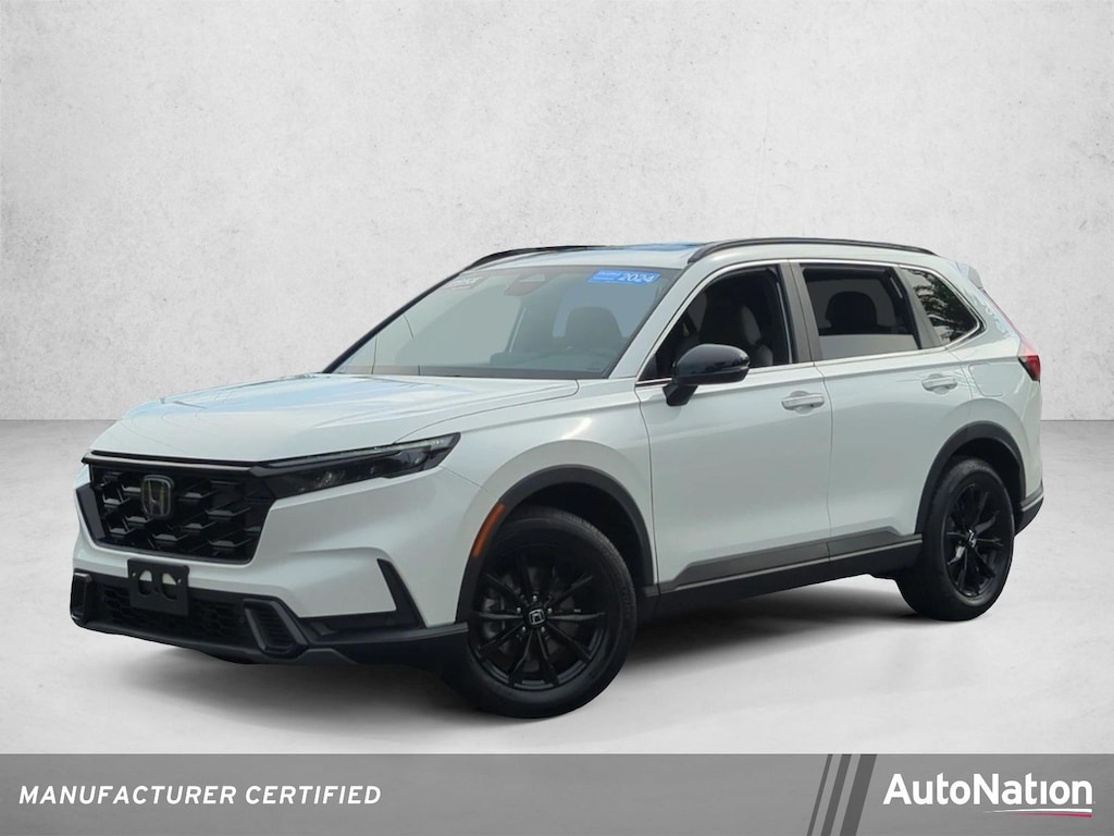 Certified 2024 Honda CR-V Hybrid Sport-L SUV