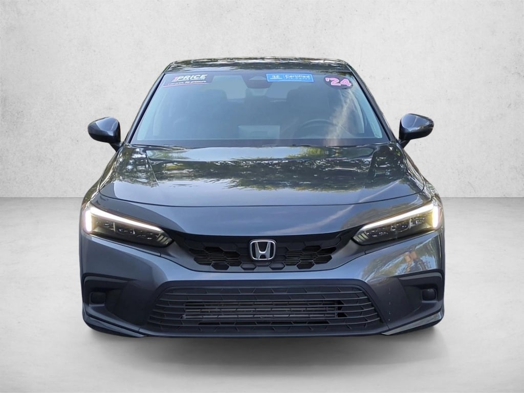 Certified 2024 Honda Civic EX-L Hatchback