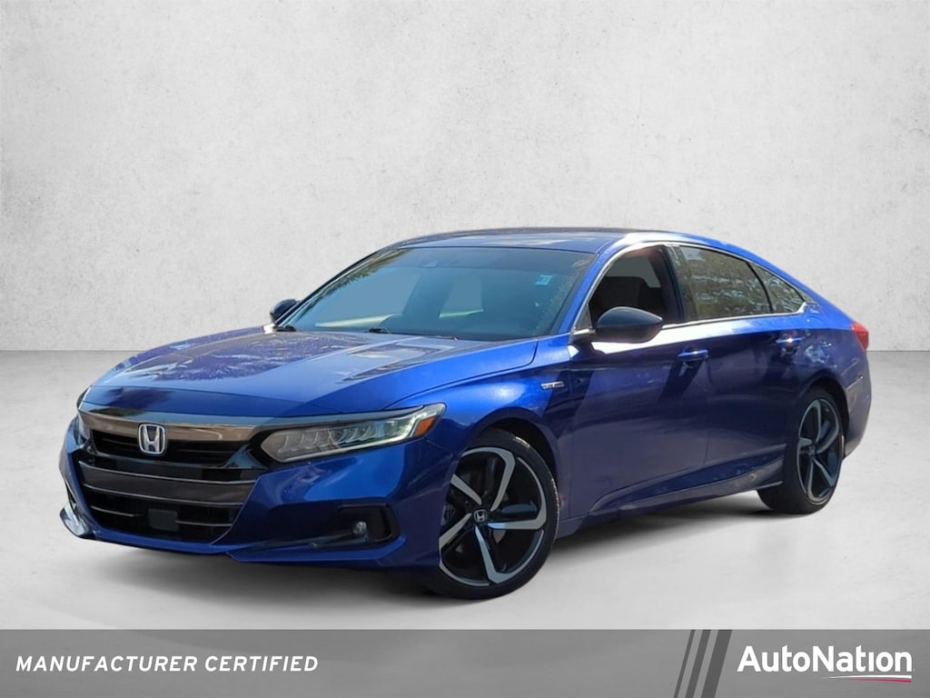 Certified 2022 Honda Accord Hybrid Sport Sedan