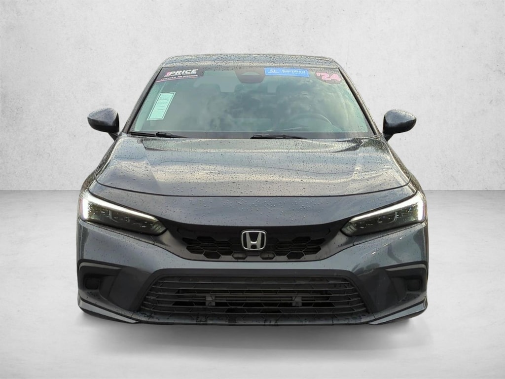 Certified 2024 Honda Civic LX Hatchback