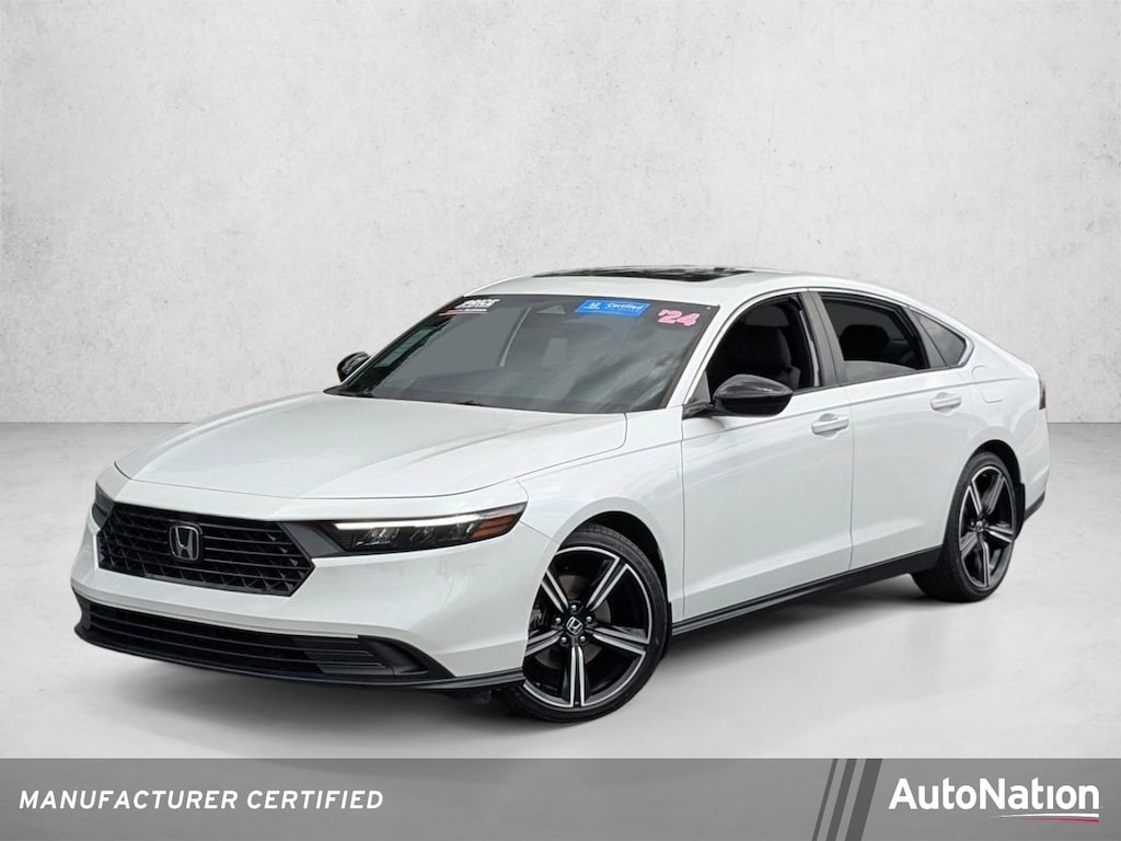 Certified 2024 Honda Accord Hybrid Sport Sedan