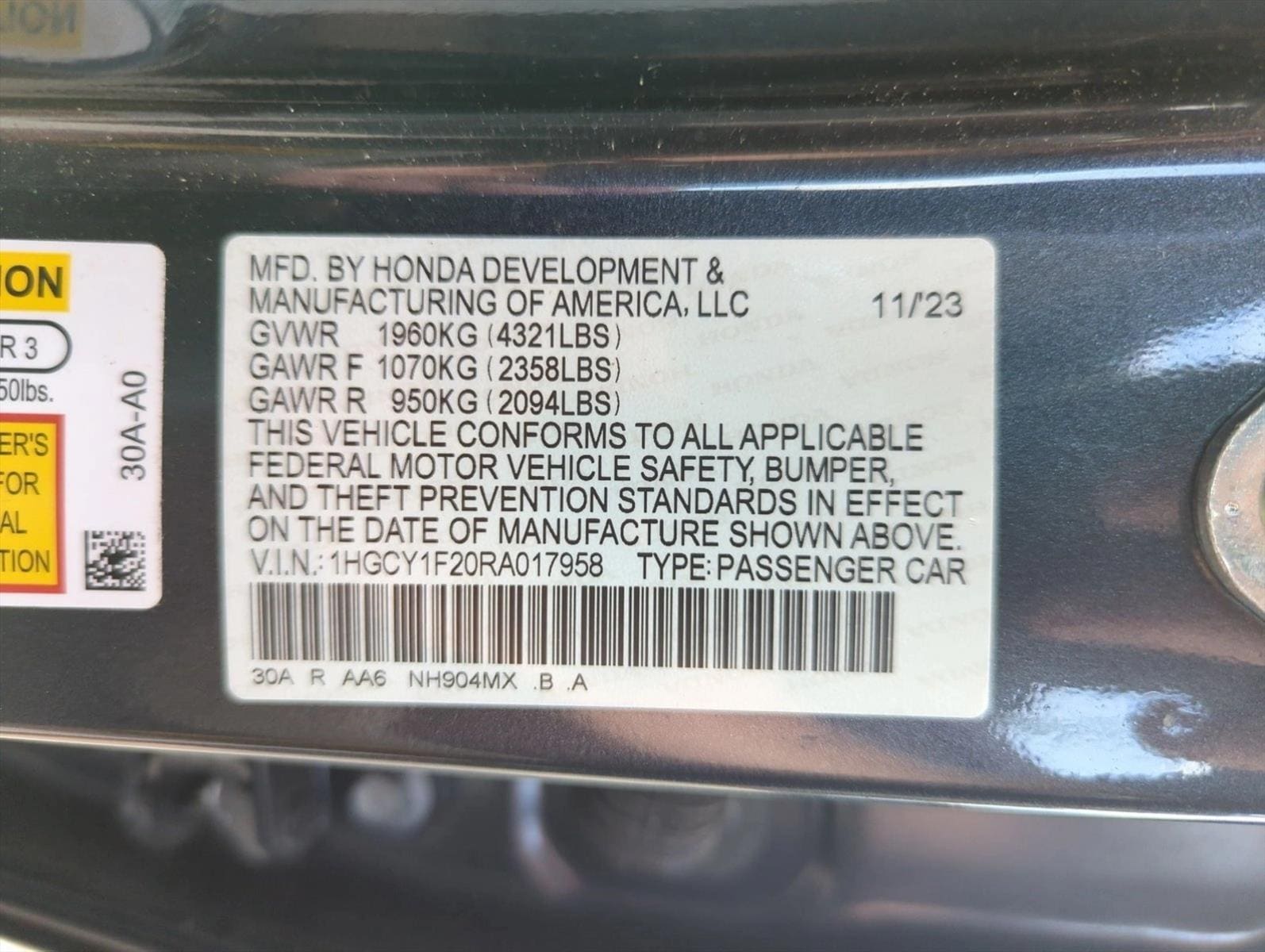 2024 Honda Accord LX - Photo 14