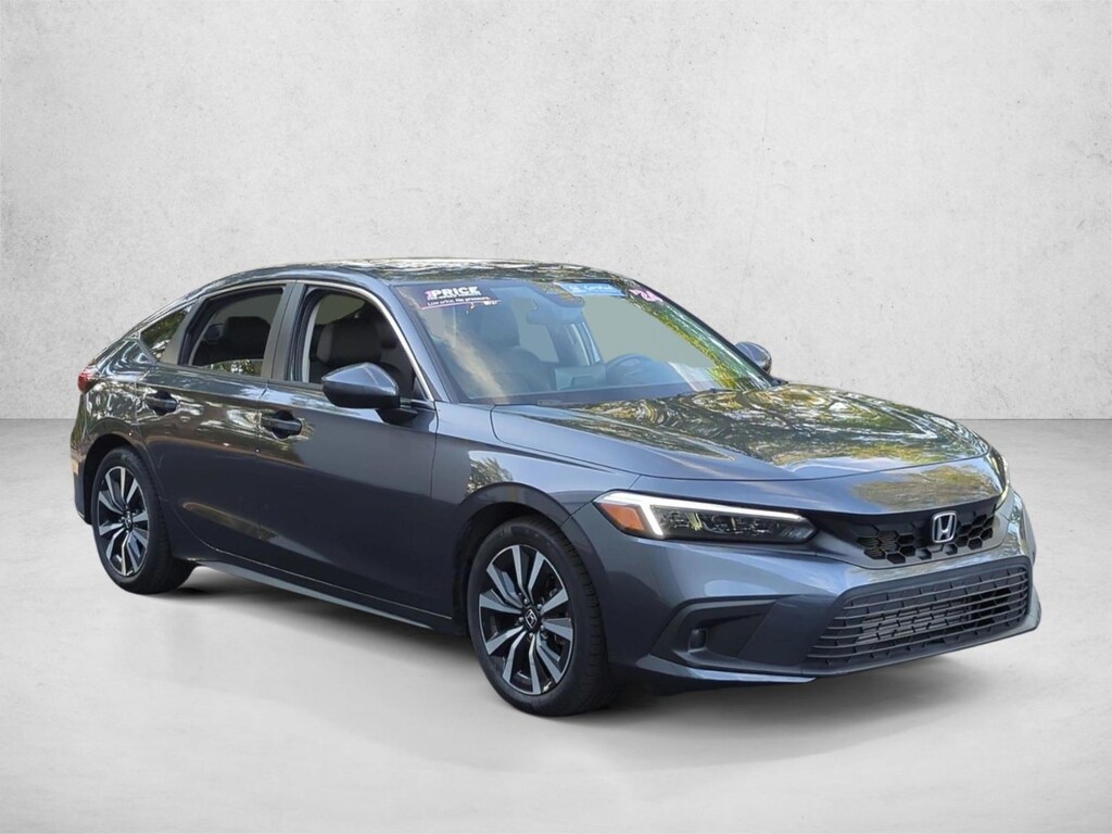 Certified 2024 Honda Civic EX-L Hatchback