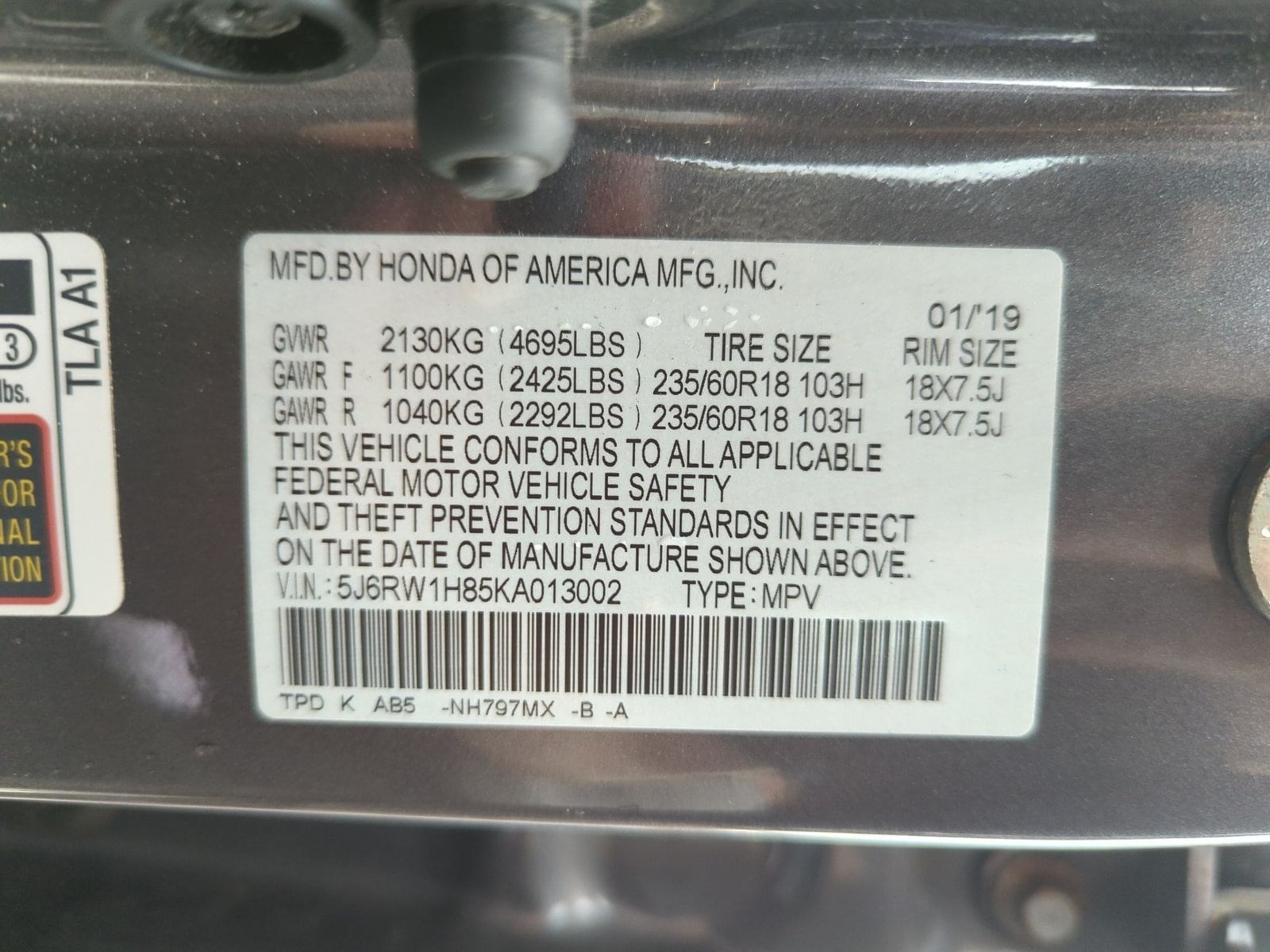 2019 Honda CR-V EX-L - Photo 25