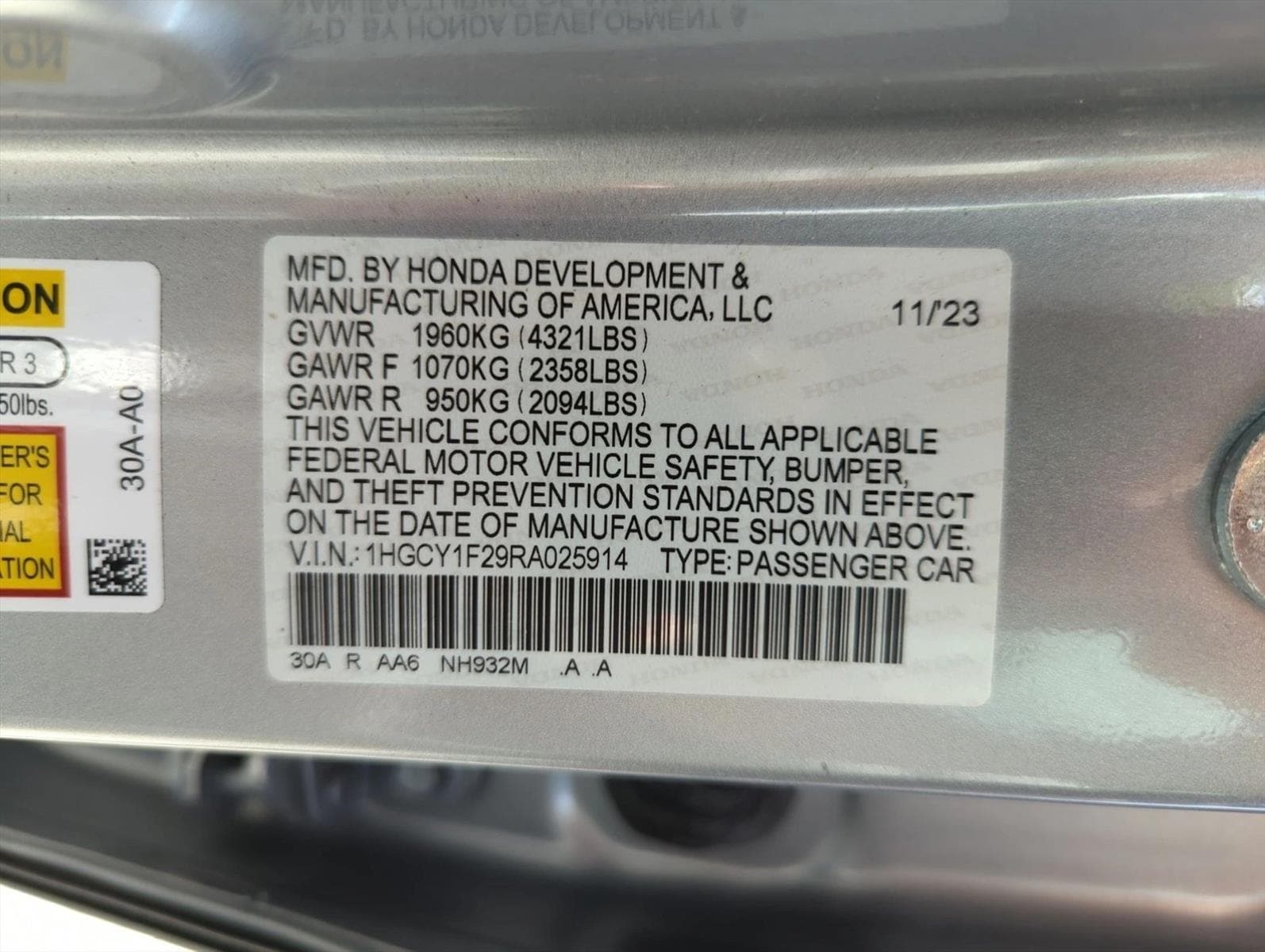 2024 Honda Accord LX - Photo 23