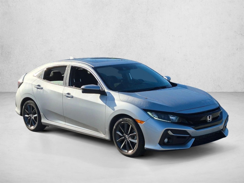 Certified 2021 Honda Civic EX Hatchback