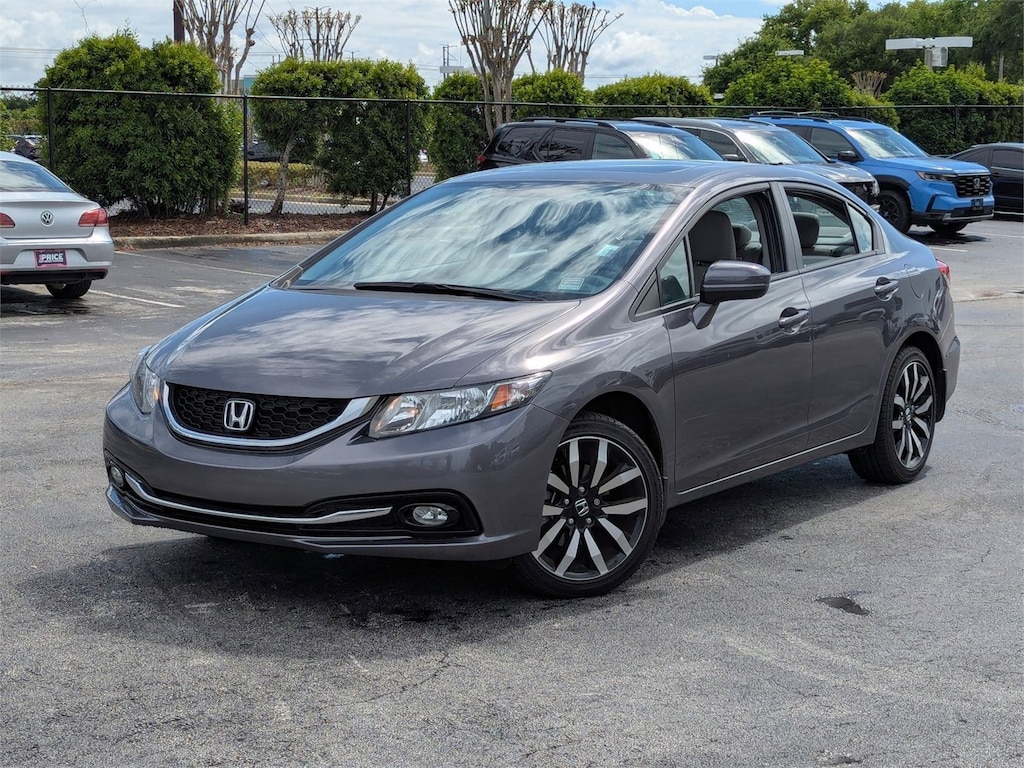 Used 2015 Honda Civic EX-L w/Navi Sedan