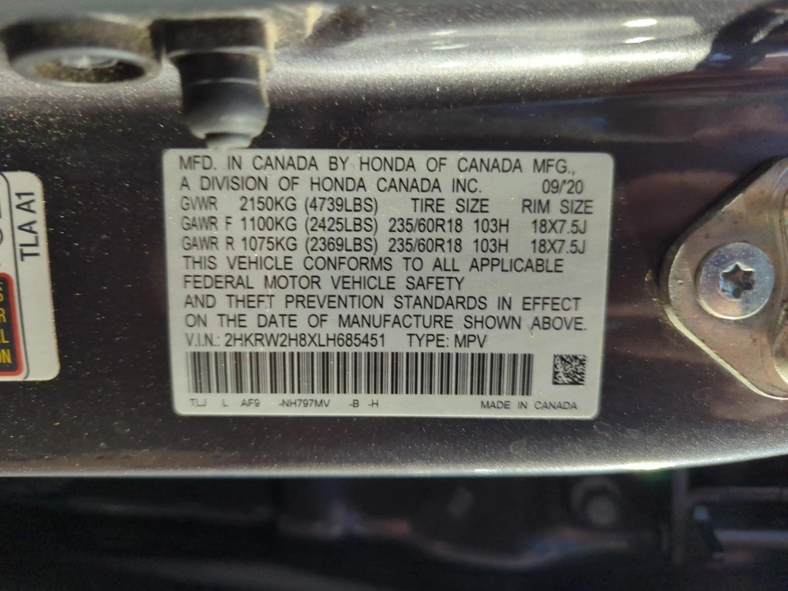 2020 Honda CR-V EX-L - Photo 25