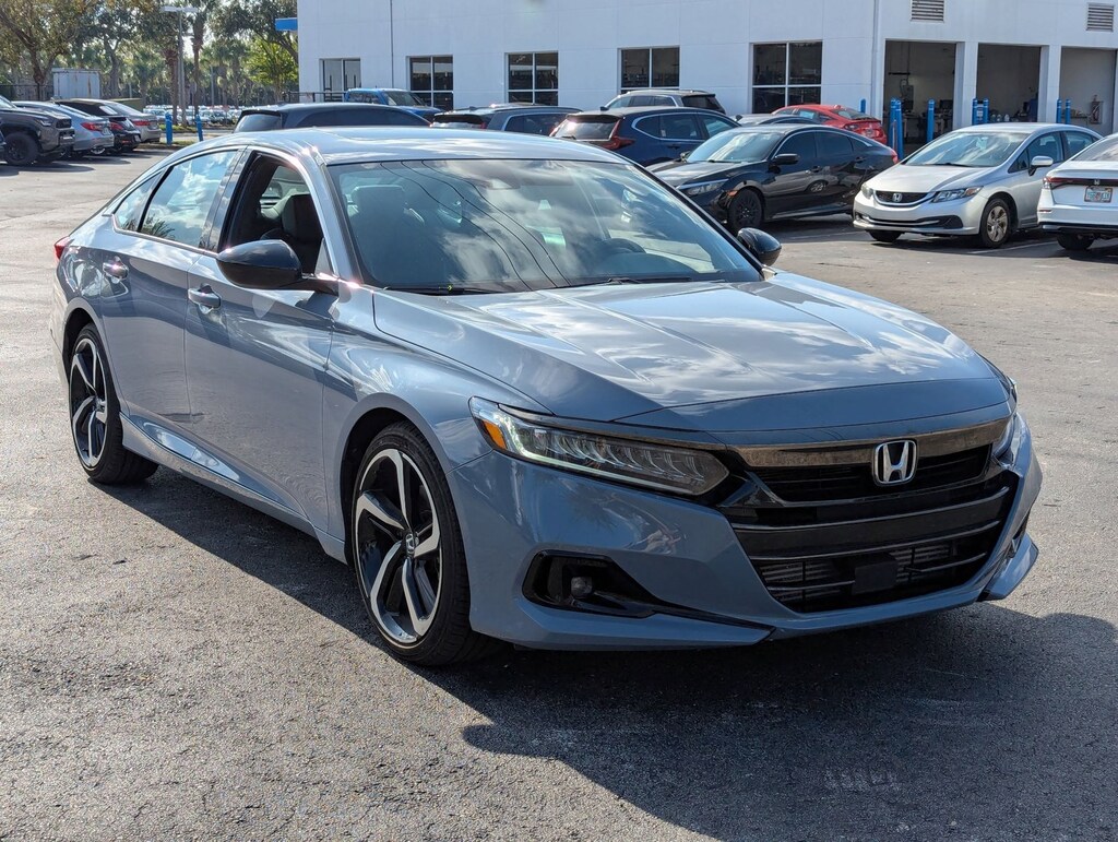 Certified 2022 Honda Accord Sport 2.0T Sedan