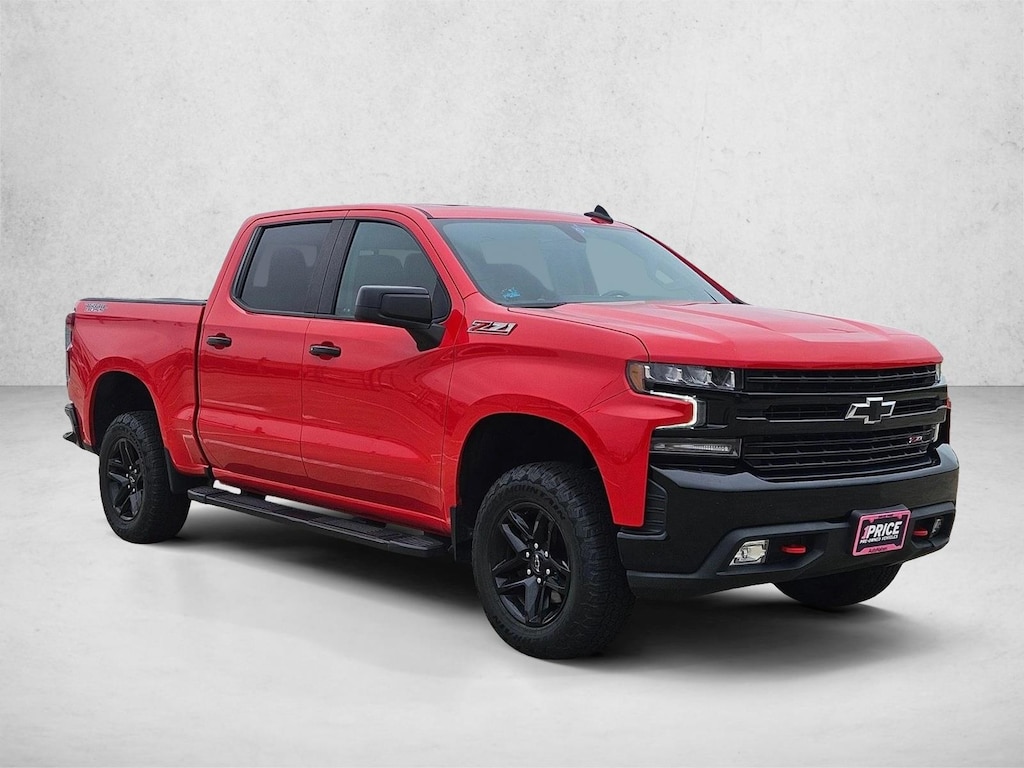 Used 2021 Chevrolet Silverado 1500 LT Trail Boss Truck Crew Cab