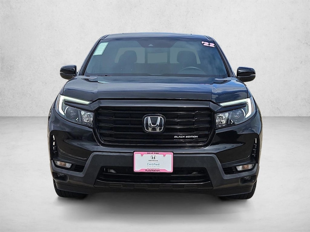 Certified 2022 Honda Ridgeline Black Edition Truck Crew Cab