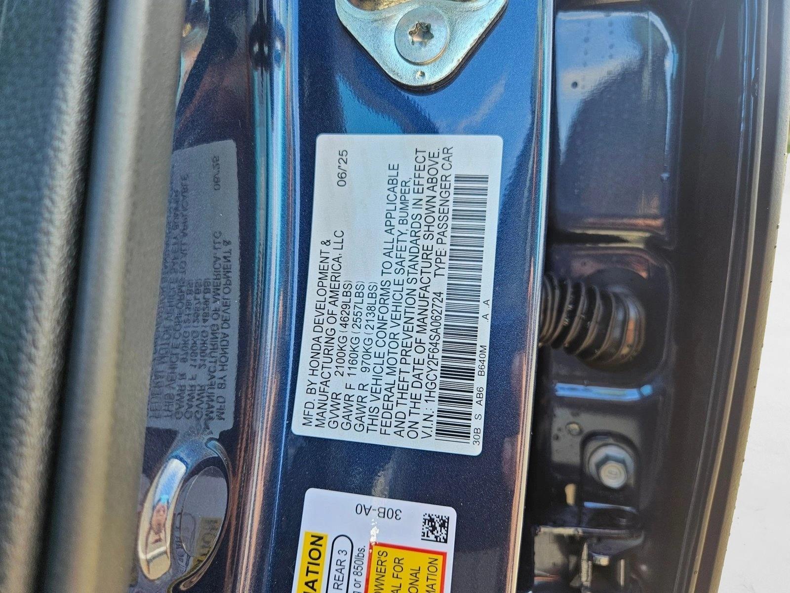 2025 Honda Accord Hybrid EX-L - Photo 19