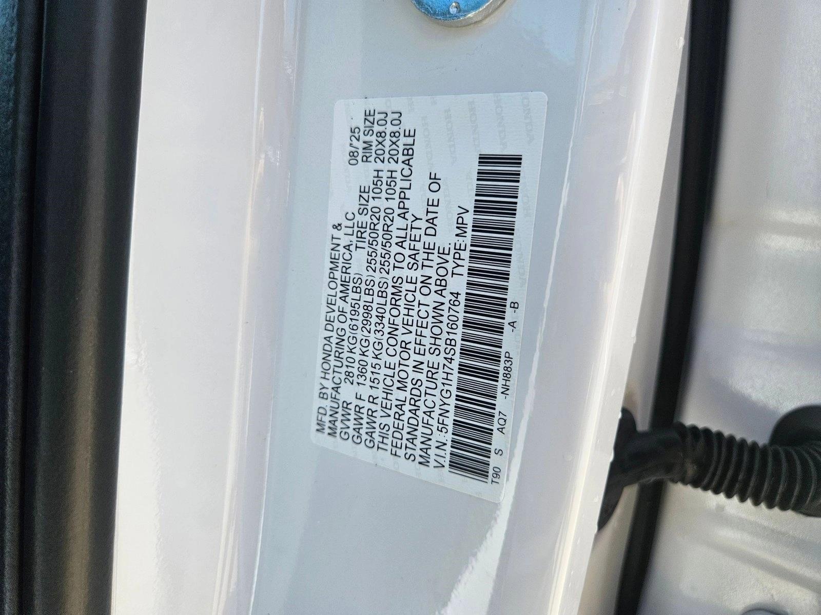 2025 Honda Pilot Touring - Photo 20