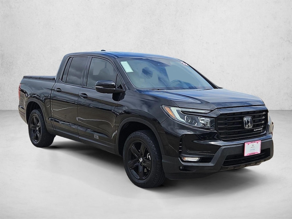 Certified 2022 Honda Ridgeline Black Edition Truck Crew Cab