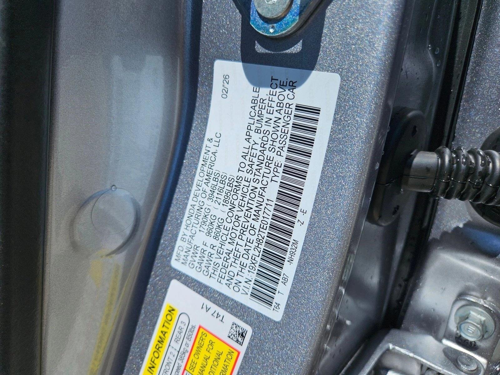 2026 Honda Civic Hatchback Sport - Photo 17