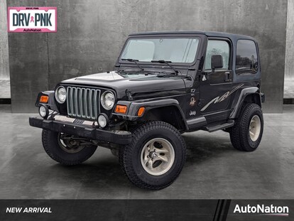 Used 2000 Jeep Wrangler For Sale at AutoNation Toyota Spokane Valley | VIN:  1J4FA59S3YP733732